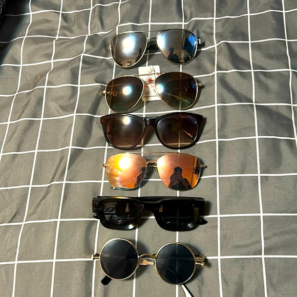 6 pair of sunglasses - buy as bundle or separate - Picture 1 of 14